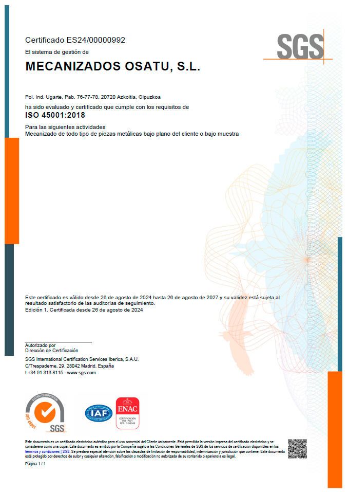 ISO 45001:2018